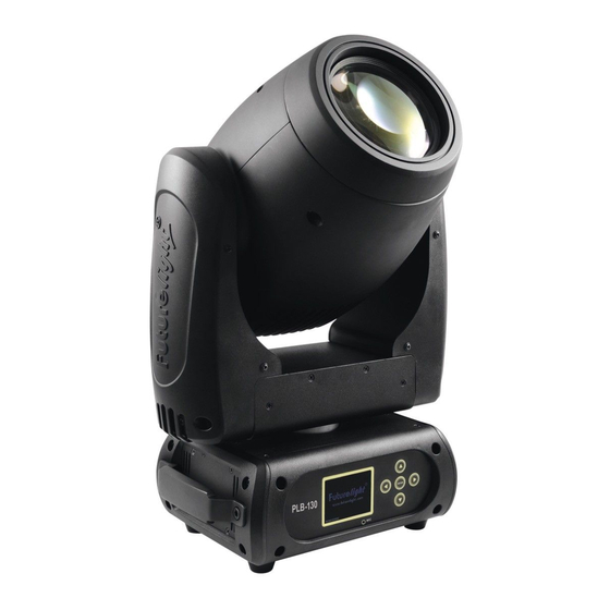 Future light PLB-130 Pro-Head-Beam User Manual