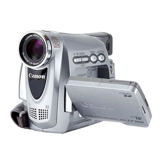 Canon MV850i Instruction Manual