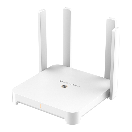 Ruijie Reyee RG-EW1800GX PRO Product Manual