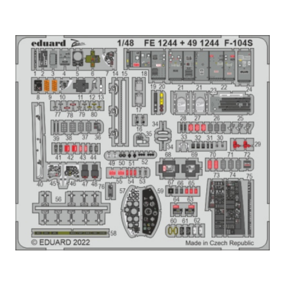 Eduard FE 1244 Quick Start Manual