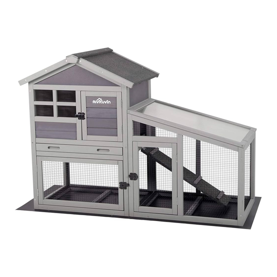aivituvin AIR 600 Duck Chicken Coop Manuals