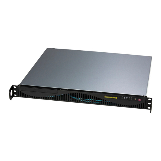 Supermicro SuperServer SYS-511R-ML User Manual
