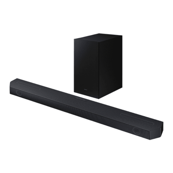 Samsung HW-Q600C/EN Manual