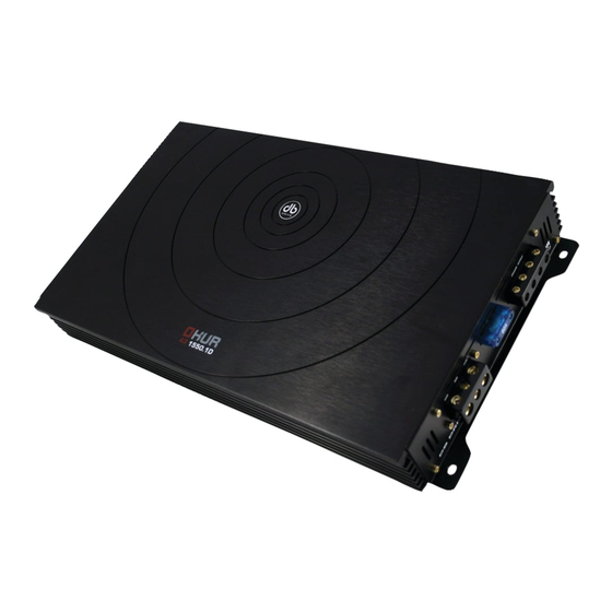 DB Drive Okur A3 Series A3 1500.1D User Manual
