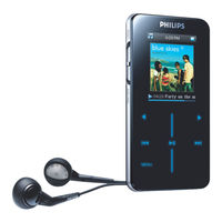 Philips SA9200 - GoGear 2 GB Manual