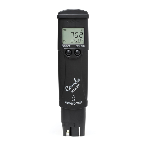 Hanna Instruments HI 98129 Instruction Manual