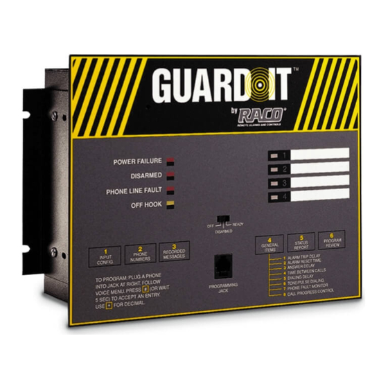 Raco Guard-It Owner's Manual