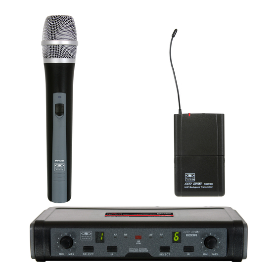 Galaxy Audio ECD Any Spot User Manual