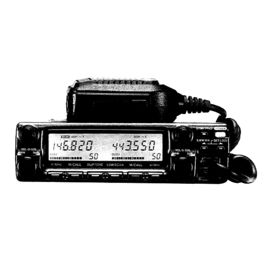 Icom IC-2350H Service Manual