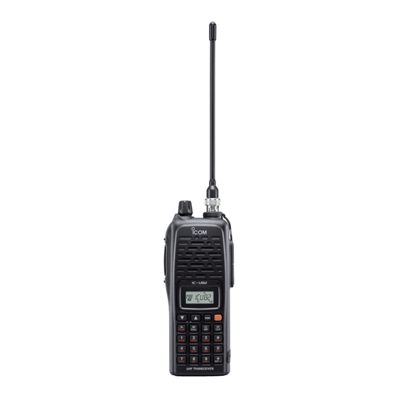 Icom IC-U82 Service Manual