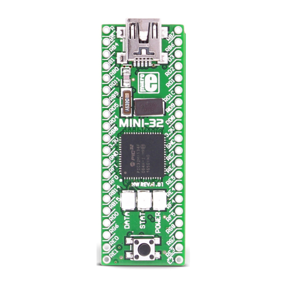 mikroElektronika MINI-32 User Manual