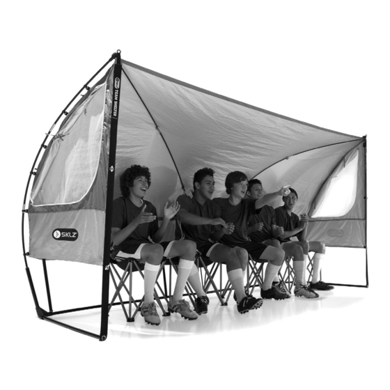SKLZ SPORT BRELLA TEAM SHELTER Setup Instructions