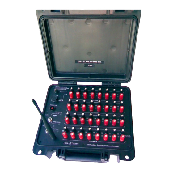 HOLATRON SYSTEMS SPREAD SPECTRUM 12V Manuals