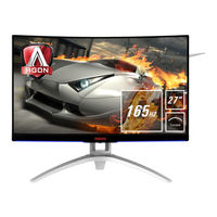 AOC AG272FCX6 User Manual