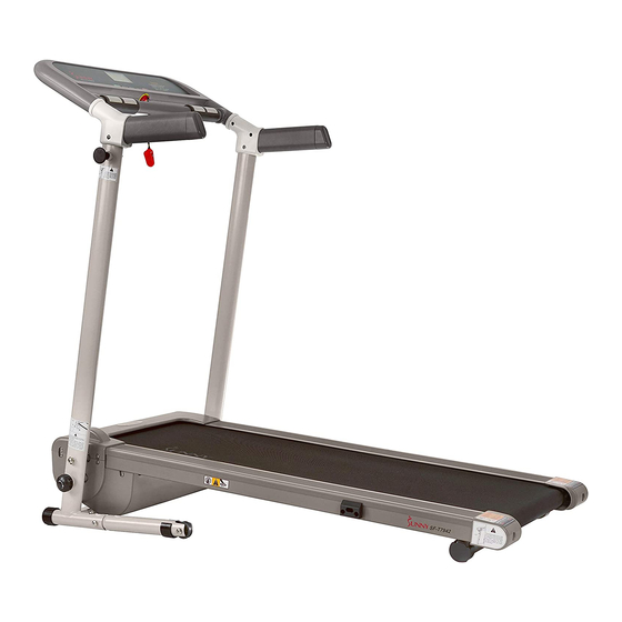 Sunny Health & Fitness SF-T7942 Treadmill Manuals
