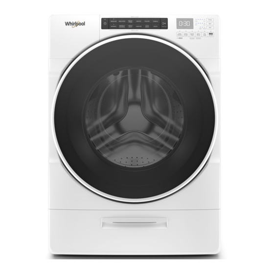 Whirlpool WFW6620HW Owner's Manual