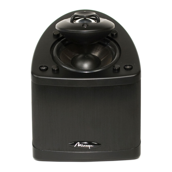 Mirage Nanosat Prestige 5.1 Speaker Manuals