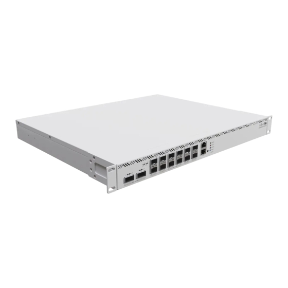 MikroTik CCR2216-1G-12XS-2XQ Quick Manual