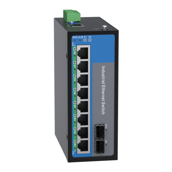 3onedata Logicbus IES6000-8GP2HS Quick Installation Manual