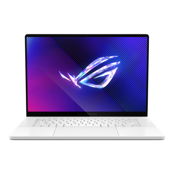 Asus ROG Zephyrus G16 Manuals
