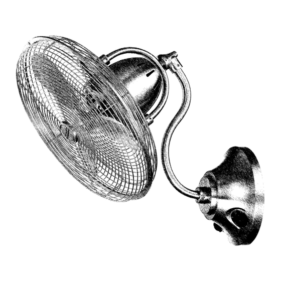 Craftmade BW116FB3-HW Installation Manual