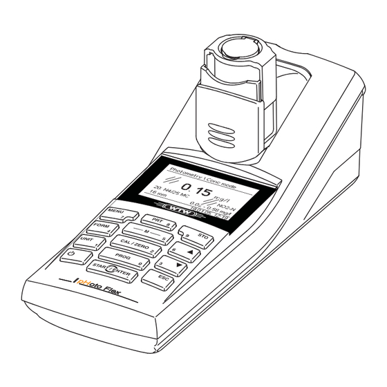 wtw pHotoFlex Operating Manual