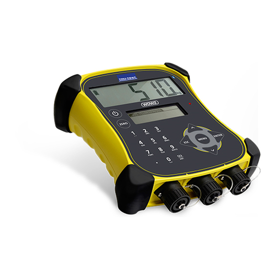 Tru-Test WOW2 Quick Start Manual