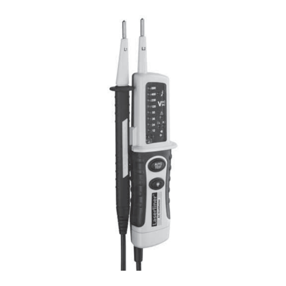 LaserLiner AC-tiveMaster Manual