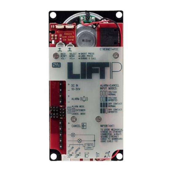 Axis 2N LiftIP User Manual