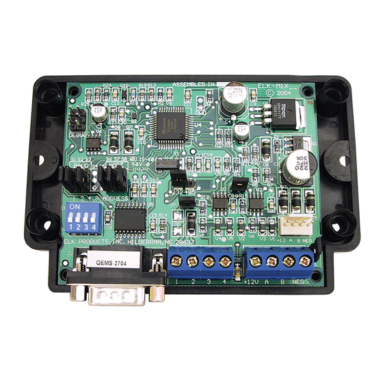 Elk Products ELK-M1XSP Installation Manual