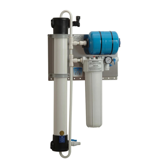 User Manuals: Antunes VZN-441 Water Filtration System