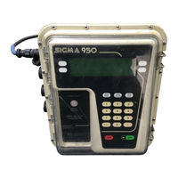 Hach Sigma 950 Basic User Manual