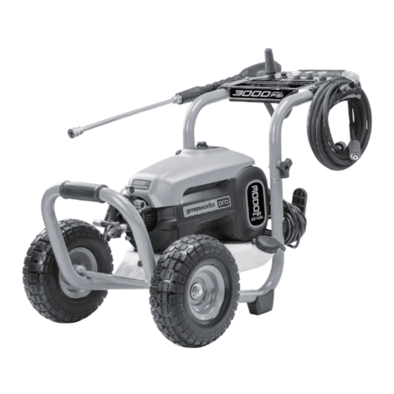 GreenWorks Pro GPW3001CO Operator's Manual