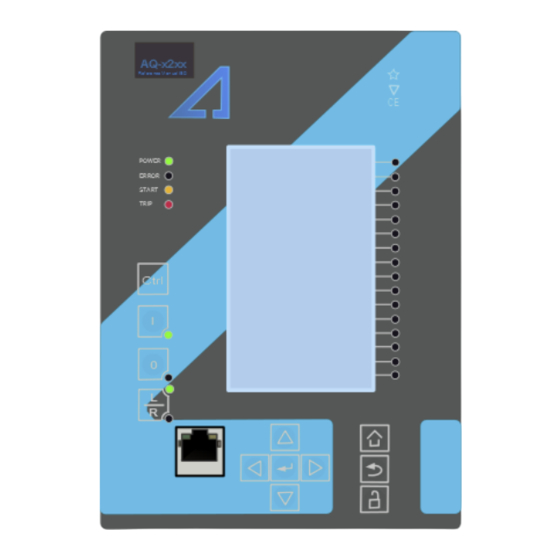 Arcteq AQ F215 Instruction Manual