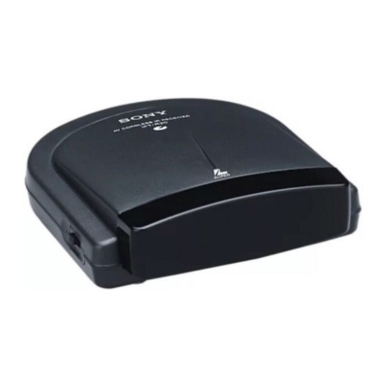 Sony IFT-R20 Operating Instructions