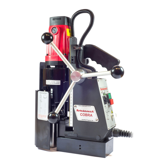 Rotabroach Cobra CM/200/1 Operator's Manual