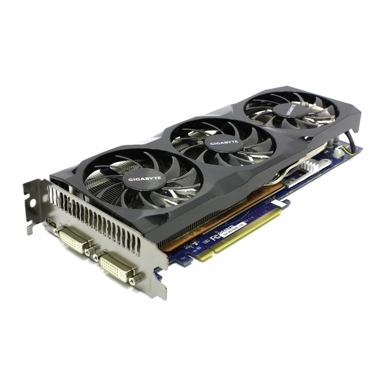 Gigabyte GV-N570OC-13I User Manual