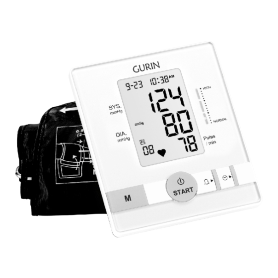Gurin BPM-110 Instructions For Use Manual