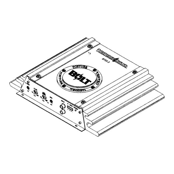 Lightning Audio BOLT User Manual