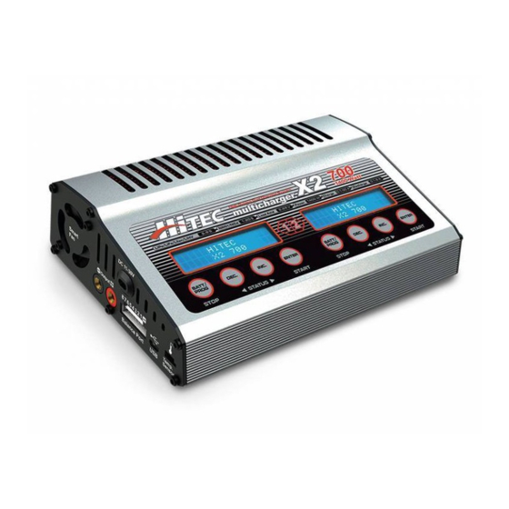 HITEC X2 700 Instruction Manual