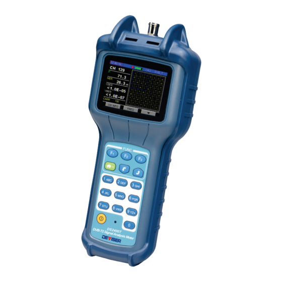 Deviser DS2400T Operation Manual