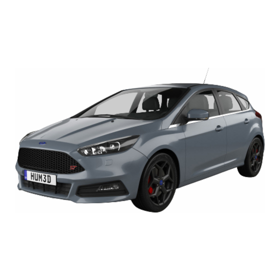 Ford FIESTA ST 2018 Supplement Manual