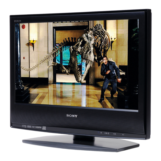 Sony Bravia KDL-20S2030 Operating Instructions Manual