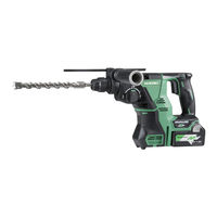 HIKOKI DH 36DPA Handling Instructions Manual