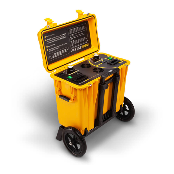 Pulse  EQ-X1 Quick Start Manual