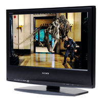 Sony Bravia KDL-20S2020 Operating Instructions Manual
