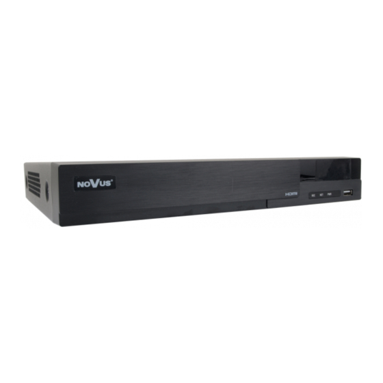 Novus NVR-6316-H1 User Manual