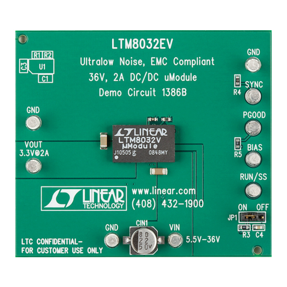 Linear Technology DC1386B Manual