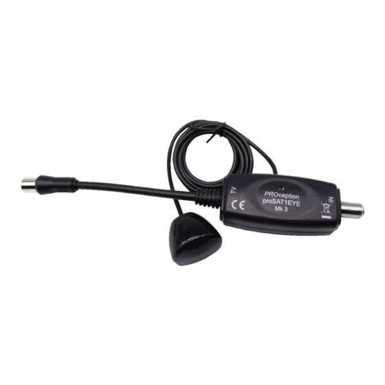 PROception proSAT1EYE Quick Start Manual