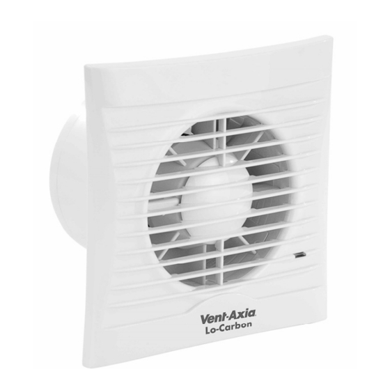 Vent-Axia 44 16 24A Installation And Wiring Instructions